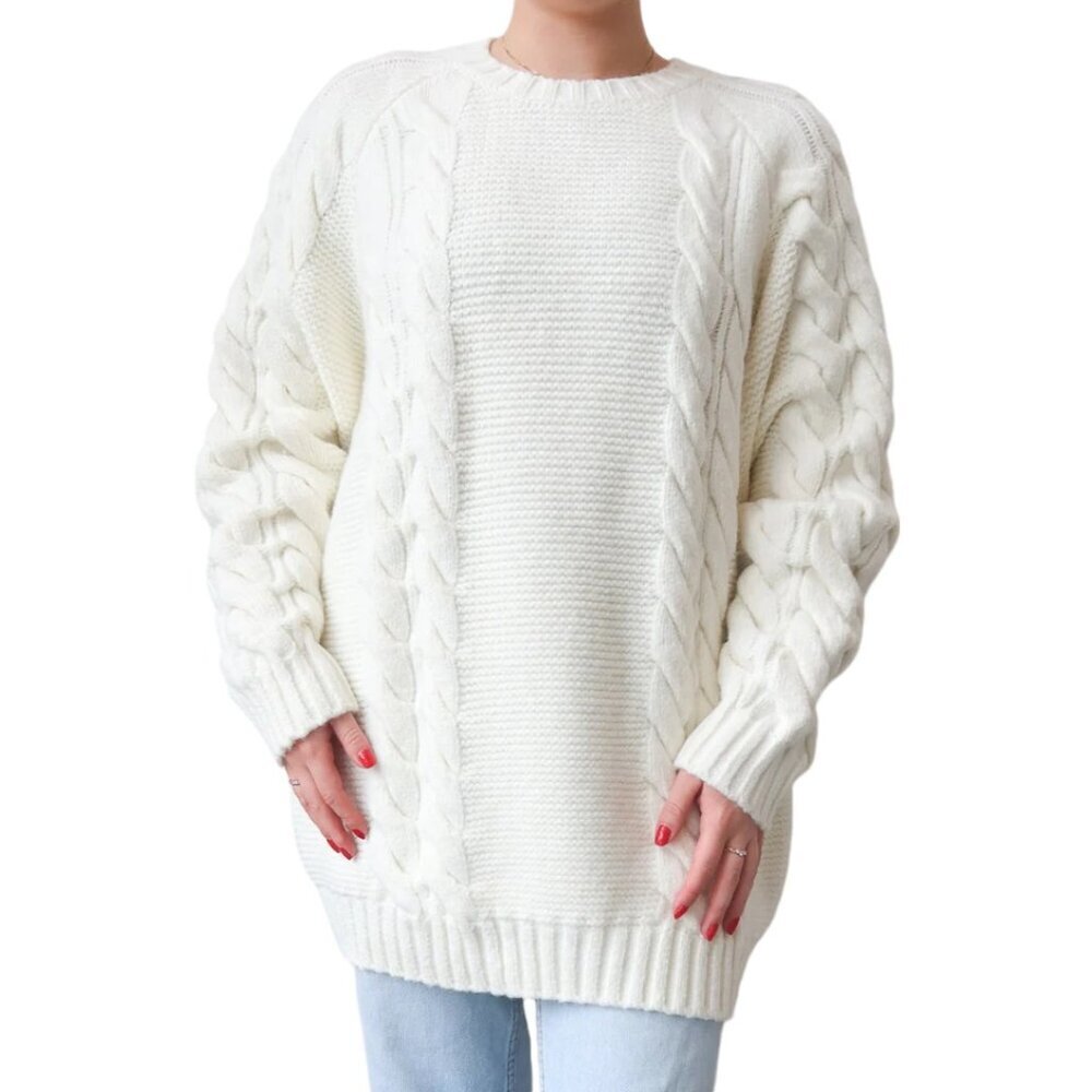 😍 NEW Brunette the Label 'Adele' Sweater | Cream